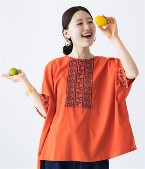 フラワーストーリー２wayプルオーバー