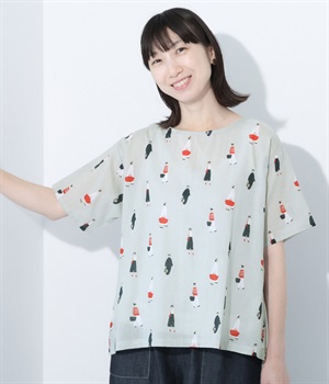 オデカケプルオーバー(グレー-ONESIZE)