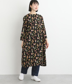 キューバライフバルーンワンピース(ブラック-ONESIZE)