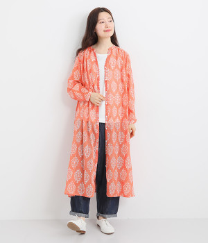 クラッチブーケ前開きワンピース(レッド-ONESIZE)