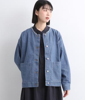 デニム ジャケット(ブルー-F)