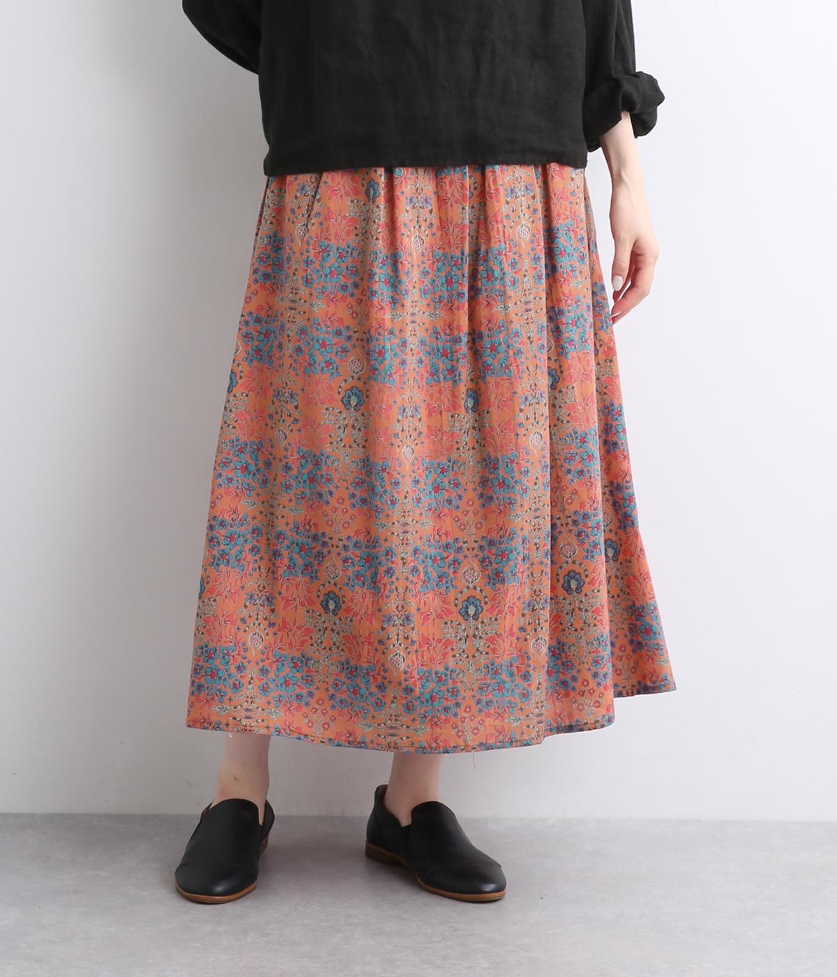 ガーデンクロス スカート(オレンジ-ONESIZE)