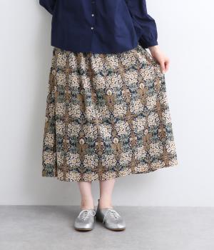 ガーデンクロス スカート(ネイビー-ONESIZE)