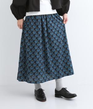 チョークベリー スカート(ネイビー-ONESIZE)