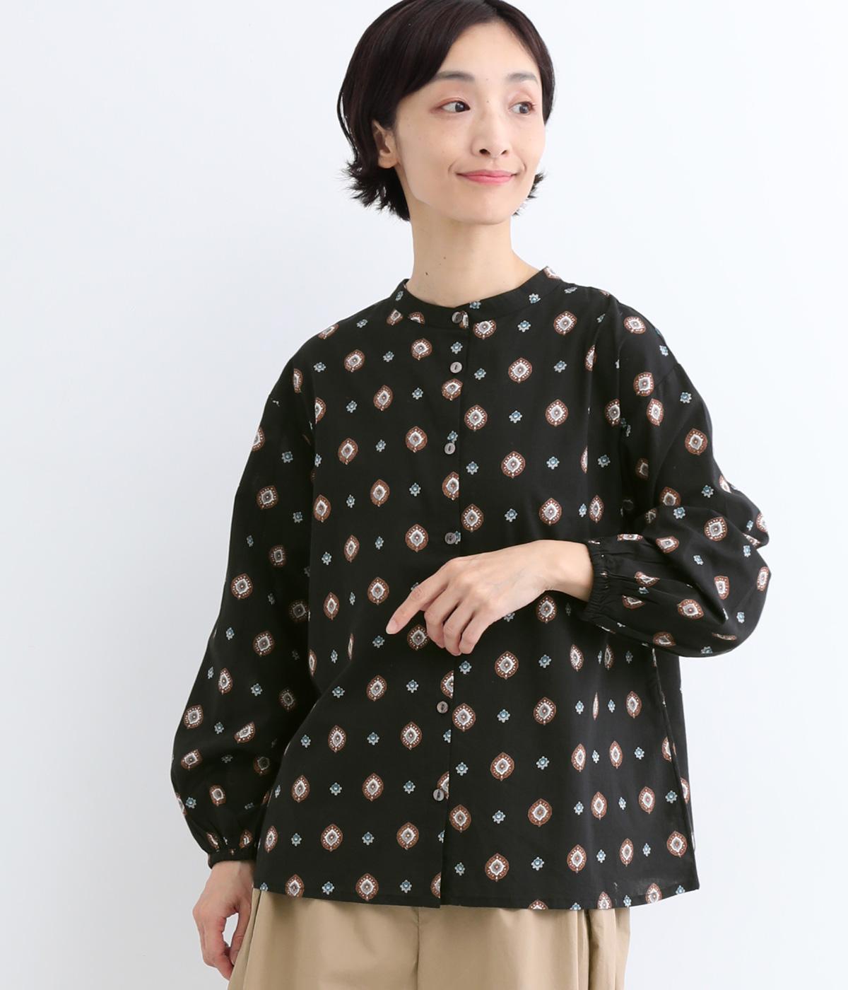 コモンツイン 前開きプルオーバー(ブラック-ONESIZE)