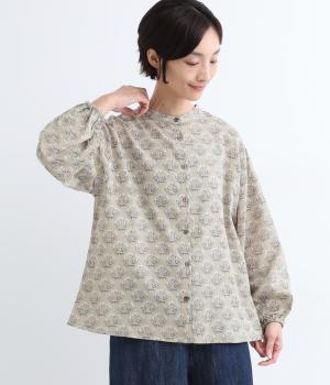 チョークベリー 前開きプルオーバー(ベージュ-ONESIZE)