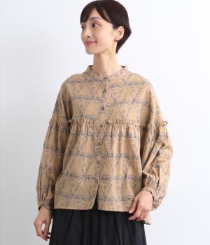 ピザ フリルブラウス