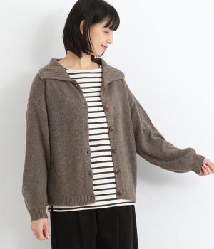 カーム 襟付カーディガン