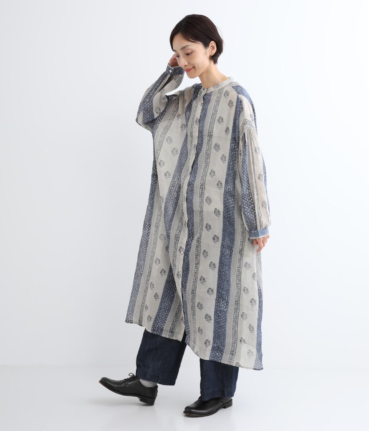 コモンズ 前開きワンピース(ベージュ-F)