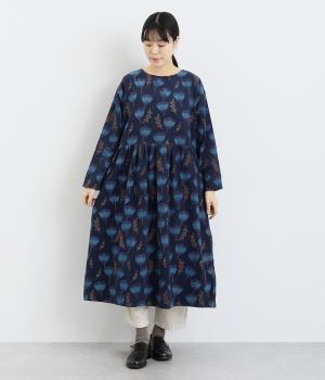 ベルフラワー 2wayワンピース(ネイビー-F)