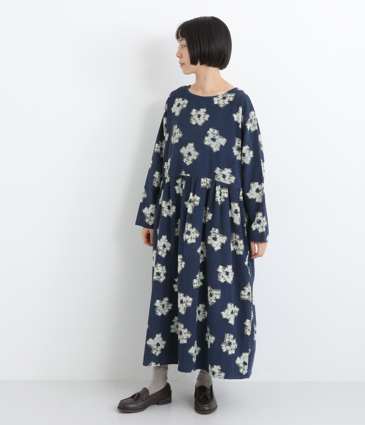 テープリング 2wayワンピース(ネイビー-F)