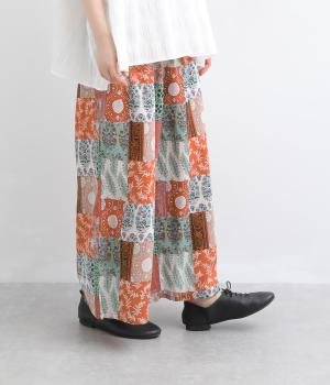 パッチワークパンツ