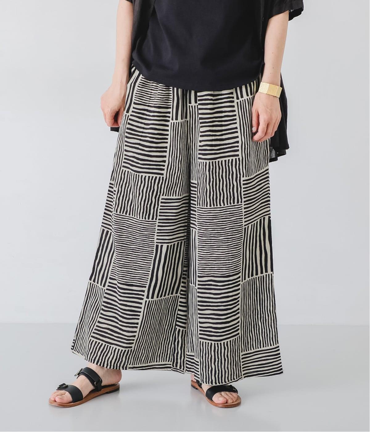 ストライプパンツ 2(ブラック-F)