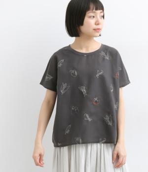 刺繍プルオーバーハーベスト