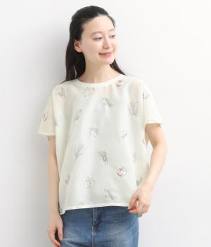 刺繍プルオーバーハーベスト(アイボリー-F)