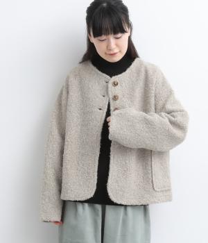 ループボア風ジャケット