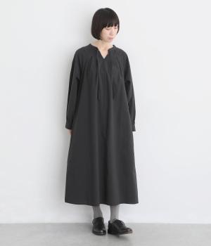 レイヤードスリットワンピース（グレイ・F）