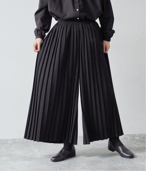 別注｜プリーツパンツ(ブラック-FP)