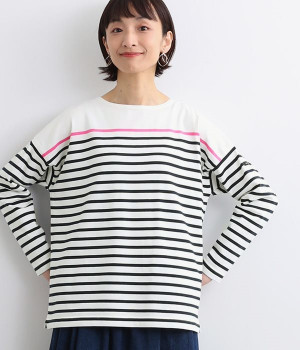 別注｜Cassure×「G.F.G.S」配色ボーダーカットソー