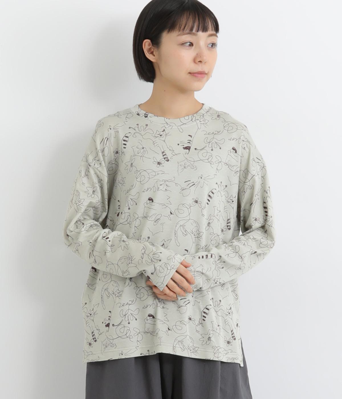 ミラノリヴキャットプルオーバー(グレージュ-F)