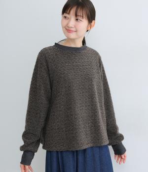 【La La que sera 】ポップコーンシープパイルプルオーバー