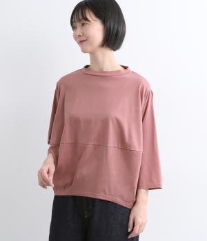 コットンボートネックプルオーバー