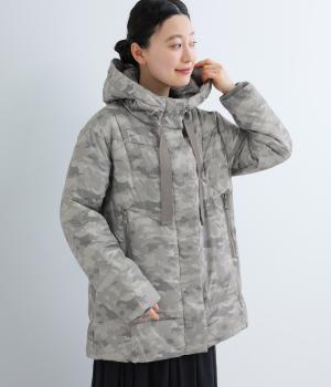 カモフラフラワーアウター(グレー-F)