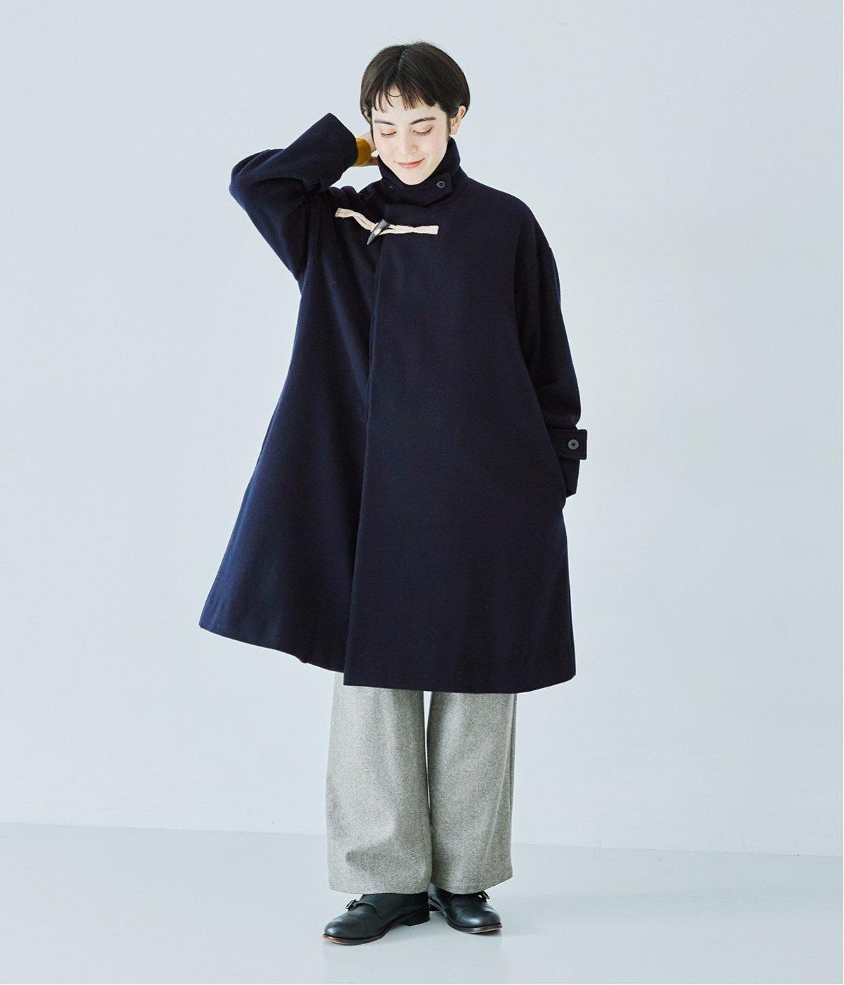 メルトン トグルコート(ネイビー-0)