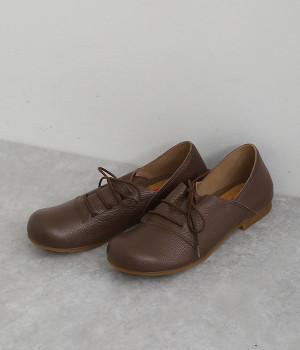 レースアップシューズ(チョコ-230)