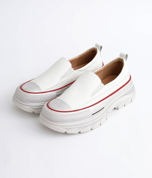 タンクソール　スリッポンスニーカー(ホワイト-240)