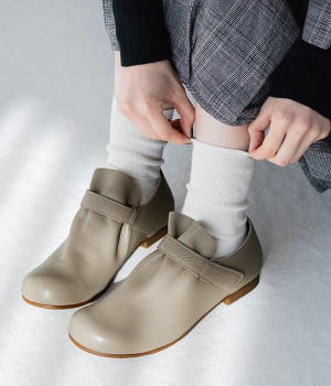 ベルトストラップ　スリッポン(グレー-230)