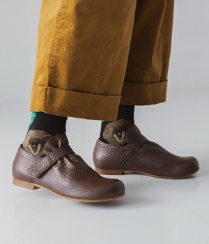 ベルトストラップ　スリッポン(チョコ-230)