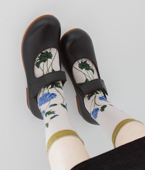 ストラップシューズ(ブラック-230)