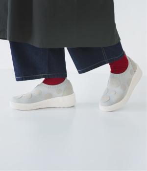 ドット　スリッポンスニーカー