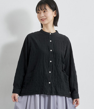 ドルマンスリーブシャツ(クロ-ONESIZE)