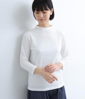 シャーリングハイネックプルオーバー(オフ-F)