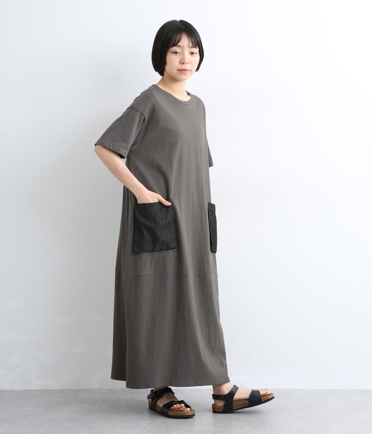 DENIMポケ付コクーンワンピース｜green.（グリーンドット）の商品詳細