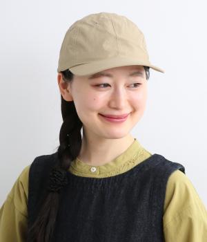 撥水冷感ネックカバー付き　キャップ(ベージュ-F)
