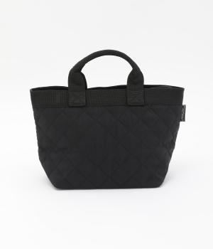 キルティングミニトート(ブラック-F)