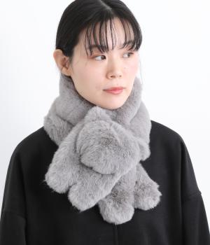 ネコちゃんファーティペット(グレー-F)