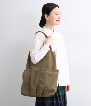 2wayユースフルバッグ(ベージュ-F)