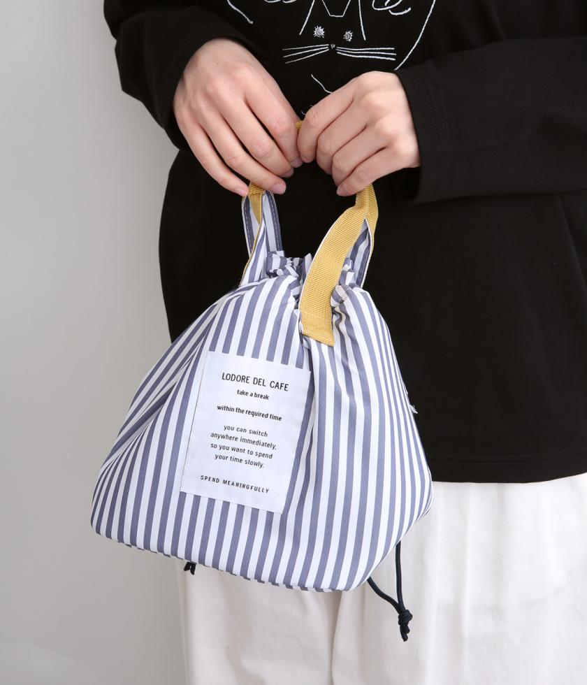 保冷巾着ランチバッグ