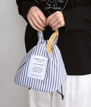 保冷巾着ランチバッグ