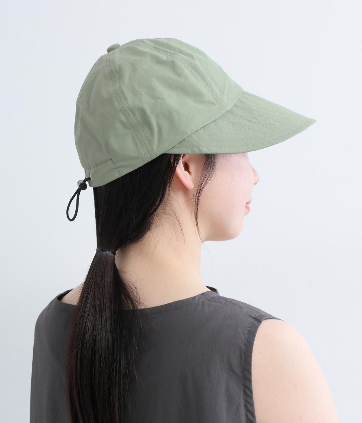 UVワイドバイザーキャップ(モスグリーン-F)