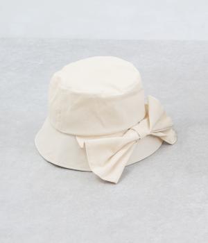 UVネックカバー付きバケットハット(アイボリー-F)