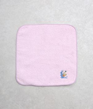 SUPER HAKKA×今治ハンドタオル ウサギワンポイント刺繍(パープル-ONESIZE)