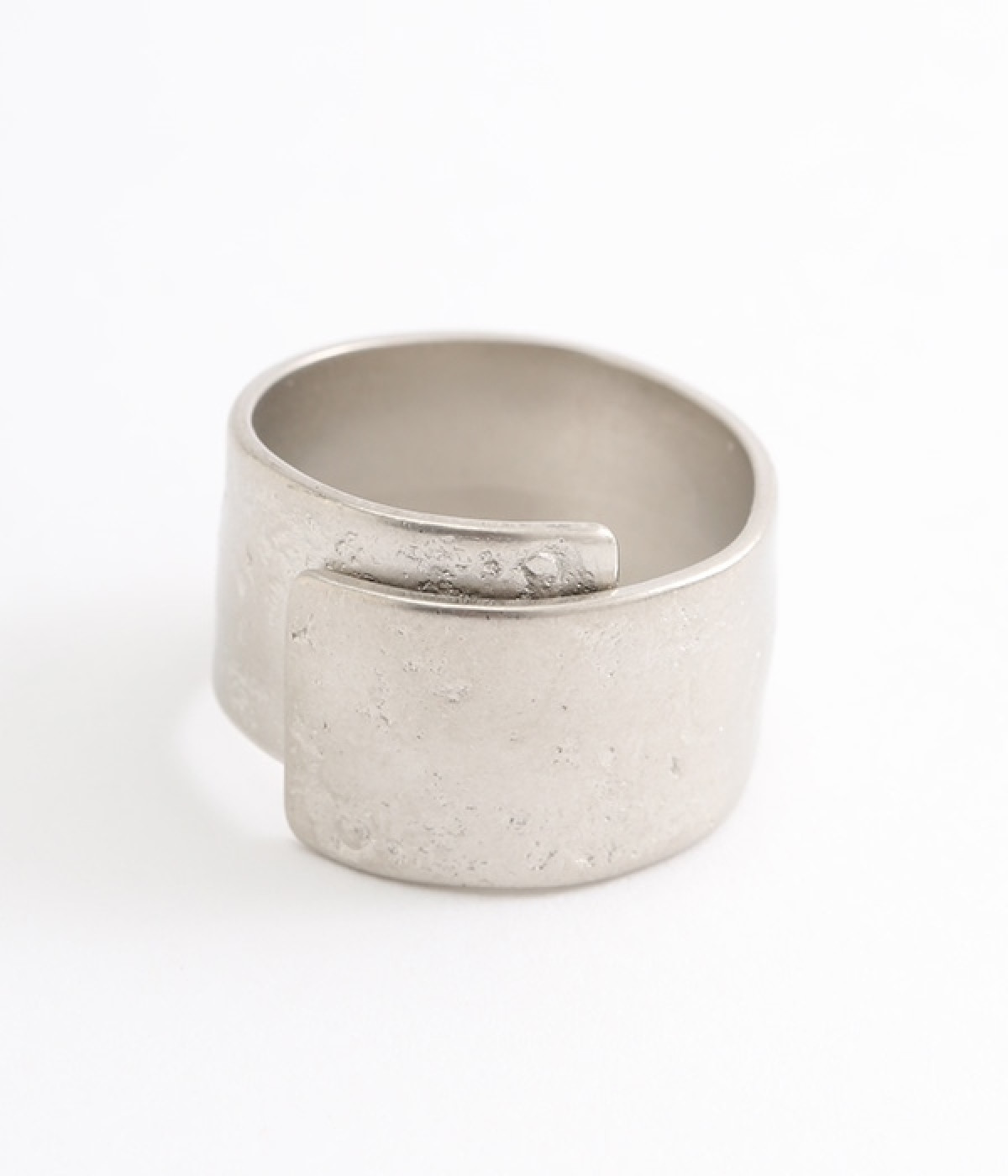 プレートリング　ワイド(シルバー-ONESIZE)