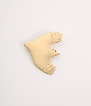 ブローチ　バード(ゴールド-ONESIZE)