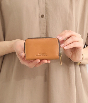 オールインワン　カードケース(ブラウン-ONESIZE)