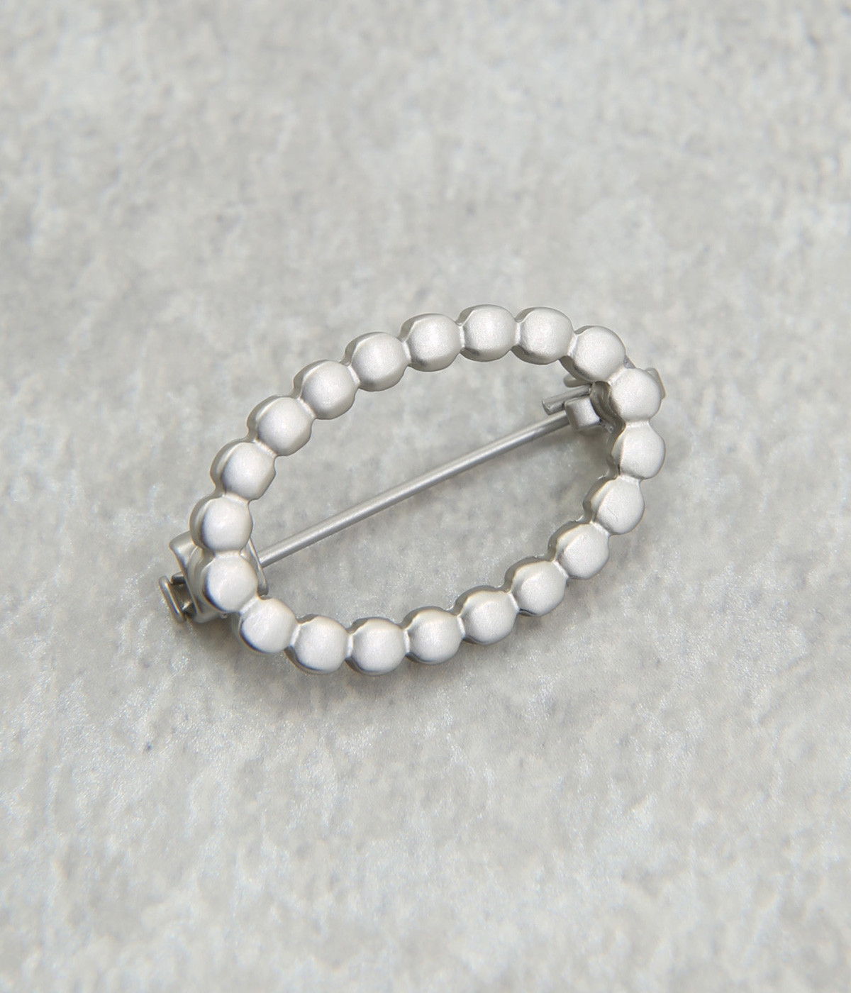 サークルブローチ(シルバー-ONESIZE)